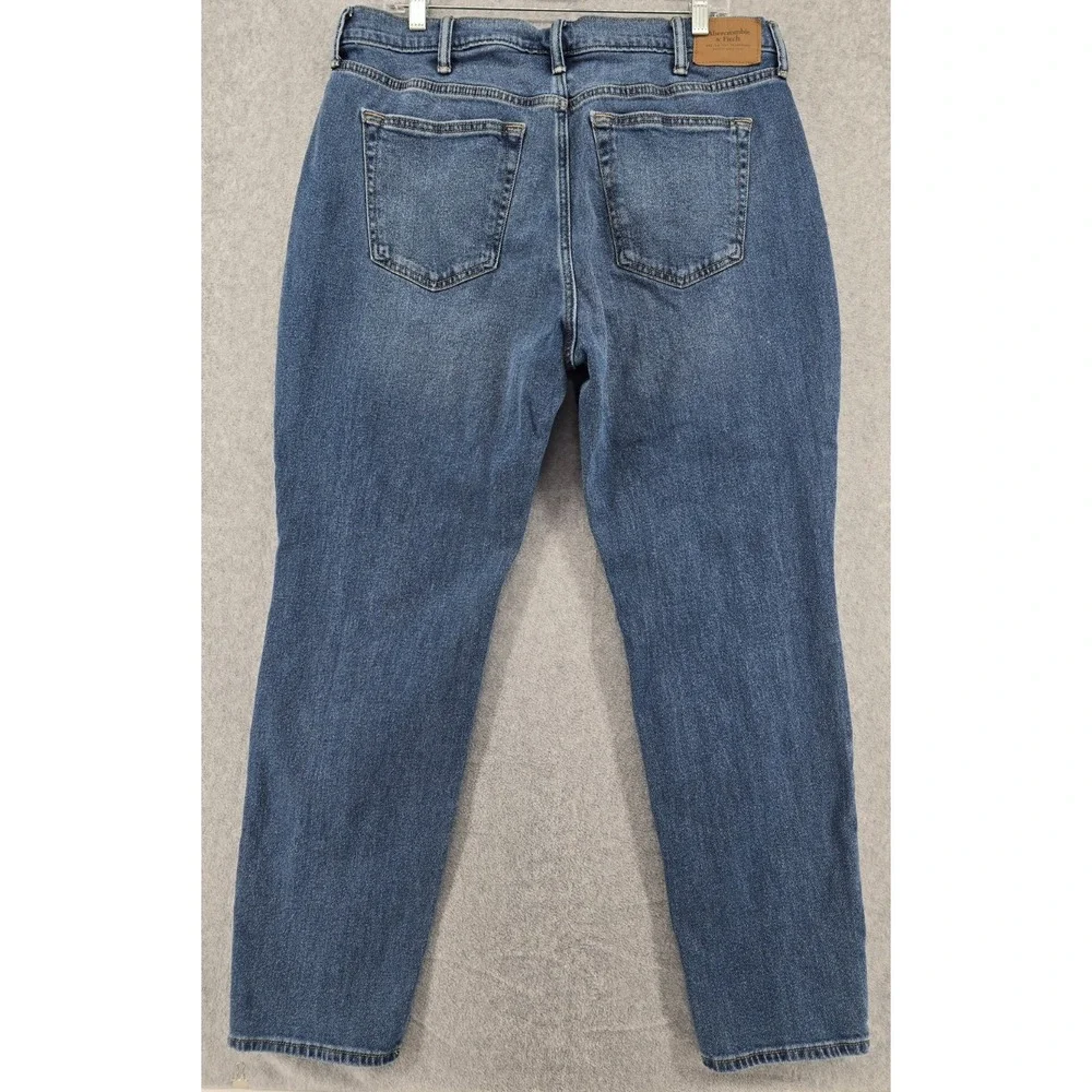 Abercrombie‎ & Fitch Athletic Slim Stretch Jeans Men's 36 x 32(31) Distressed